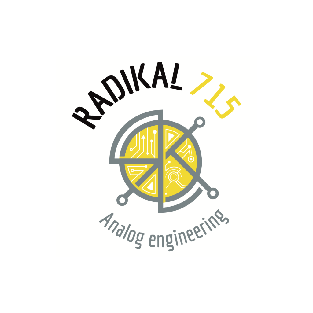 logo Radical 715 DJ techno musique électronique merchandising